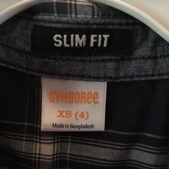Gymboree. Long sleeve button down shirt. Size 4 - Picture 5 of 5